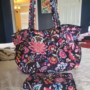 Foxwood Glenna Satchel and Turnlock wallet